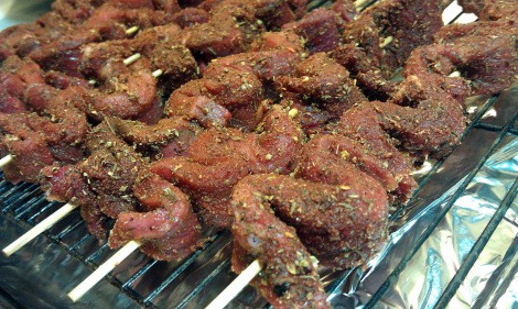 Cajun Beef Skewers photo