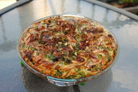 Low-amine frittata (low-amine, gluten-free, soy-free, dairy-free, nut-free, low-fat, low-carb, paleo, vegetarian) photo