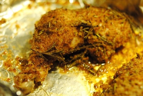 Baked Breaded Rosemary Lemon Chicken (low-amine, gluten-free, soy-free, dairy-free, nut-free, tomato-free) photo