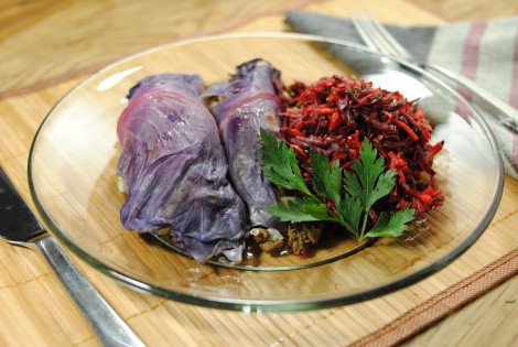 Dill Beef Stuffed Cabbage Rolls (photo)