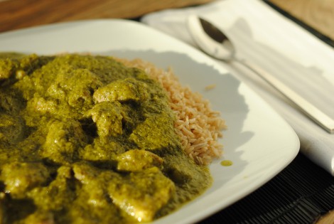 Low Amine Green Curry Chicken (low Amine, Gluten Free, Soy Free, Dairy Free, Nut Free, Paleo, Low Fat, Low Carb) Photo