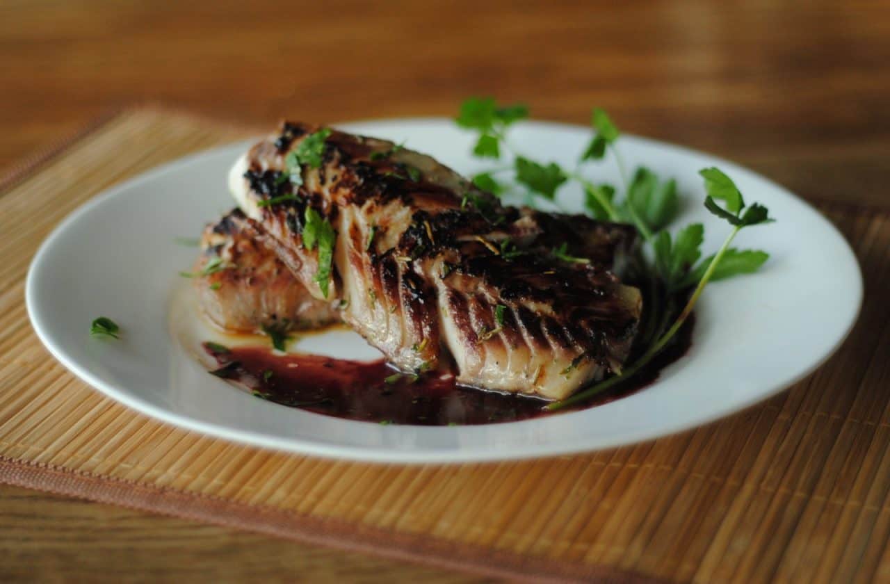Balsamic Blackened Cod (lowamine, glutenfree, soyfree, dairyfree
